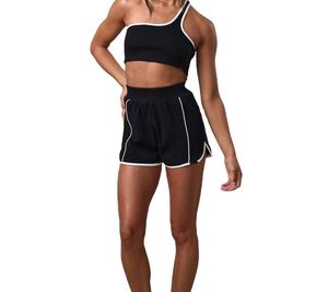 Short de sport respirant et confortable pour les femmes vente en gros de couleur unie au meilleur prix vêtements de fitness vêtements de sport pour femmes short - Product Image 1