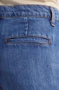Dernier design de jeans en denim pour femmes, vintage, écologique, 100% coton, faible MOQ, tendance, décontracté, pour les fêtes, coupe droite, OEM - Product Image 6