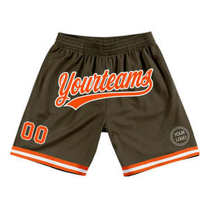 <b>Customized</b> Sports Team Shorts 100% Polyester Mesh Sublimated Club Name Training Basketball Athletic Shorts for Teamwear - Product Image 1