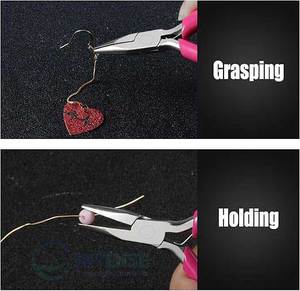 6 1 Stainless Steel Bail Making Pliers Jewelry Making Tool Multi-Size Looping Plier <b>Wire</b> Wrapping <b>Craft</b> Precision Beading Tool - Product Image 4