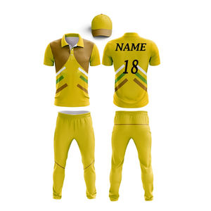 Polo à manches courtes personnalisé de haute qualité pour hommes et femmes, avec motifs par sublimation, uniforme de cricket sur mesure - Product Image 2
