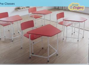 Escritorio y Silla en Forma de Trapecio - Product Image 2