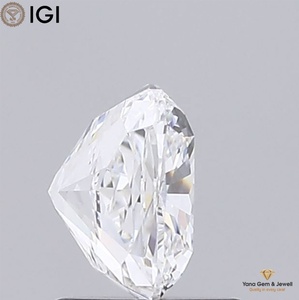 Diamant CVD de laboratoire de qualité supérieure, 1,50 carat, taille coussin, avec certificat IGI, couleur D, clarté VVS1, parfait pour une bague personnalisée - Product Image 5
