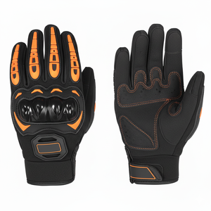 Guantes Tácticos para Motocicleta para Todo Clima, de Cuero, con Protección de Nudillos Duros, Equipo Profesional de Carreras para Hombre, para Exteriores 2026 - Product Image 2