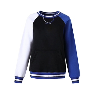 Customized Unisex Three Tone University <b>Women's</b> Crewneck <b>Pattern</b> Lined Polyester Cotton Sorority Casual Wear Bulk Supplier 2026 - Product Image 1