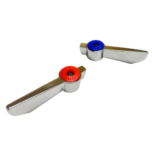 Poignée à levier moderne en zinc chromé HDZ0014 compatible avec les robinets T&S - Product Image 1