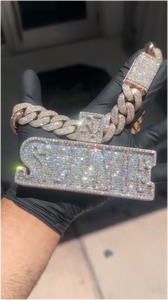 จี้สร้อยคอฮิปฮอปทรงกลมเจียระไนแบบบริลเลียนท์ ประดับเพชรโมอิสซาไนต์เต็มชิ้น ดีไซน์เฉพาะตัว ทันสมัย ทำจากเงินแท้ 925 - Product Image 5