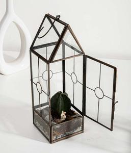 Maceta Colgante de Metal y Vidrio de Alta Calidad OEM, para Terrarios, Suculentas, Musgo, Flores, para Hogar y Jardín, DIY - Product Image 2