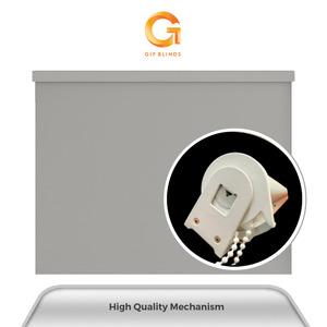 Persianas Enrollables con Garantía del Mejor Proveedor, Modelo Basic Mate Gris Oscuro GB10116 137x183cm, Producto Más Vendido en Malasia, Calidad OEM para Hogar y Oficina, B2B - Product Image 3