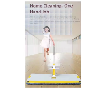 High Quality Microfibre Dry <b>Mop</b> Set Extendable <b>Handle</b> Self-Wringer for Sweeping Dust Hair Debris Homes Offices Hotels Hospitals - Product Image 6