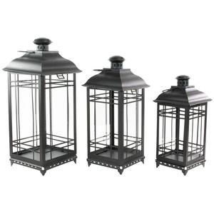 New Style Hot Selling Candle <b>Lantern</b> Hanging <b>Set</b> Of 3 Decorative Ramadan Metal Holder Vintage Candle Decor <b>Lantern</b> for Ramadan - Product Image 3