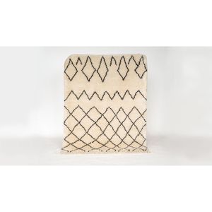 Beni ourain tug moroccan พรมขนปุย, พรมสำหรับห้องนอนทำมือสไตล์โมร็อกโก pihue 10X14ฟุตชุด191 - Product Image 4