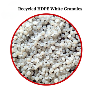 Granulés de PEHD recyclé blanc de qualité moulage par injection, résine HCPP à haute cristallinité pour sacs et applications générales - Product Image 2