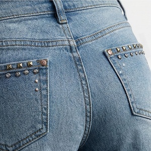 Shorts en jean vintage pour femmes, design streetwear sur mesure, mode décontractée estivale pour femmes, couleur personnalisée, vêtements tendance - Product Image 5