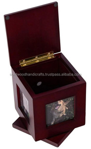 Handmade Funeral Wooden <b>Urn</b> <b>for</b> Pet <b>Ashes</b> Wood Cremation <b>Urns</b> <b>for</b> Cat and <b>Dog</b> <b>Ashes</b> - Product Image 5