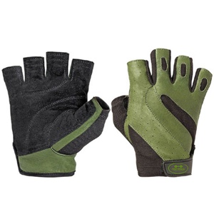 Logotipo personalizado Guantes de fitness de medio dedo Gimnasio Entrenamiento Ciclismo Protección de manos para levantamiento de pesas Hecho de cuero de calidad - Product Image 6