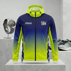 Professional Windbreaker Jacket Custom Logo Outdoor Training Jacket Supplier - Product Image 1