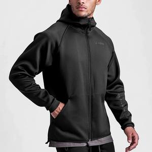 Sudadera con Capucha para Hombre, Estilo Deportivo, con Cierre, para Gimnasio, Fitness, Running, Entrenamiento, Ropa Deportiva Informal - Product Image 2