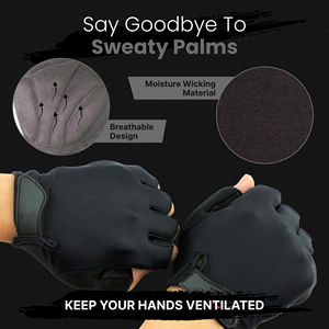 Gants de cyclisme respirants, paume antidérapante, pour sports de plein air, protection pour la conduite à vélo - Product Image 4