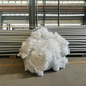 Fibras Huecas Conjugadas Recicladas de Poliéster 4D HCS 100%, Material de Relleno Sintético de Alta Finura 4D, Siliconado, OEKO-TEX - Product Image 1