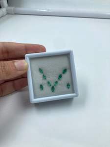 Pierre précieuse émeraude verte naturelle de haute qualité, taille marquise, 1,92 carat, pour la fabrication de bijoux, prix de gros - Product Image 5