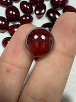 B U GEMS – Nouveauté : Cabochon de grenat Hessonite de créateur, pierre naturelle certifiée par un tiers, dichroïque, pour bijoux fins et mariages