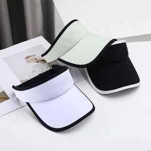 Visera Ajustable Unisex con Logotipo Personalizado por Transferencia Térmica, Visera Plana con Protección UV, Tela de Poliéster y Algodón - Product Image 4