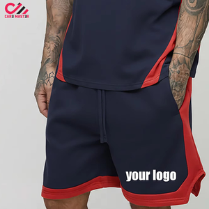 ชุดเซ็ตเสื้อยืดแขนสั้นและกางเกงขาสั้นผู้ชายสุดฮิต สไตล์ลำลอง ใส่สบาย เหมาะกับหน้าร้อน แฟชั่นสตรีทแวร์ - Product Image 3