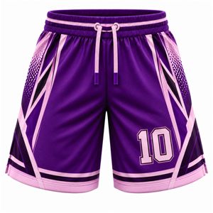 Ensemble d'uniformes de basketball personnalisés à col en V, écologiques, à séchage rapide, 100 % polyester respirant, maillot et short pour équipe, direct usine - Product Image 4