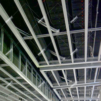 Canal de Acero Galvanizado para Construcción de Paredes Secas, Moderno, Anticorrosivo, Ignífugo, Impermeable y Duradero, para Apartamentos