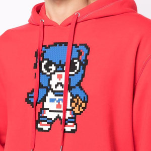 Sudadera con Capucha para Hombre, Talla Grande, Color Gris, con Logotipo Impreso Digital Personalizado, 100% Algodón, para Ejercicio y Fitness, Venta Caliente 2026 - Product Image 6