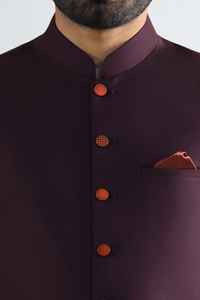 Trajes Formales Casuales de Manga Larga para Hombre, Chaleco de Color Sólido de Algodón, Personalizable con Logotipo, Diseña Tu Propio Conjunto - Product Image 3