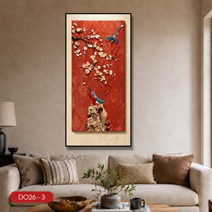 Peinture murale miroir de luxe avec cadre, décoration intérieure, décoration de la maison, OEM du Vietnam, marque HALO - Product Image 5