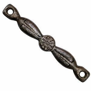 Decorative Cast Iron Pull Handle for Cabinet Drawer Cupboard Door Furniture | Vintage Style Ornamental Hardware Handle Door Pull - Product Image 1