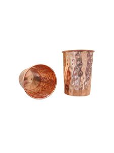 High Quality Gorgeous Look Pure Copper Tumbler Glass <b>Set</b> Cup for Water Decorated Tumbler Large Custom for Drinking Ware - Product Image 3