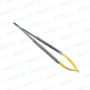 Gold Spring Handle Needle Holder, 5.9inch (15cm), STR Tips W/o Lock - Product Image 4