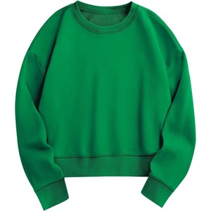 Wholesale 100% Cotton Winter OEM Custom WoMen's Crewneck <b>Pullover</b> Sweater Plain Knit <b>Pullover</b> <b>Jumpers</b> Sweater for women - Product Image 5