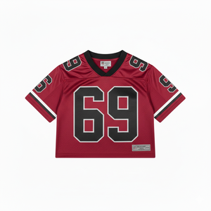 Custom Adult Match Play American Football Uniform Jersey 265GSM Breathable Polyester Team Wear - Product Image 4