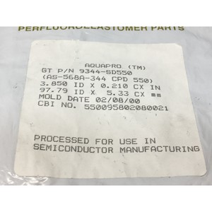 CHEMRAZ 9344-SD550 O-RING AS-568A-344 CPD 550 - Equipo y Piezas de Semiconductores de Confianza de Marca Global - Product Image 1