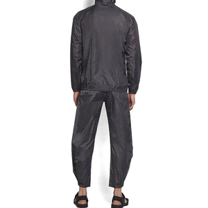 Ensemble de survêtement homme personnalisé avec logo, en coton molletonné, coupe oversize, lourd, uni, de haute qualité, vente en gros - Product Image 4
