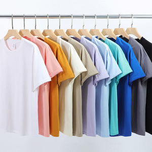 T-shirts pour hommes en coton 100% - Coupe ample - Style streetwear - Épaules tombantes - Idéal pour l'été - Product Image 6