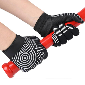 Flexible Design Unisex Batting Gloves Breathable Easy Adjustable Wrist Strap Long Lasting Wearing Four Season Wear Batting Glove - Product Image 2