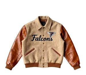 Vestes universitaires unisexes en cuir et laine, fabriquées en usine, services OEM, coupe classique, style streetwear, chaudes pour l'hiver, avec lettres brodées, pour hommes et femmes. - Product Image 2