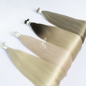 Blonde Et Ombre Grade 15A Paquets De Cheveux Vierges Bruts Extensions De Cheveux Humains Cheveux En Vrac - Product Image 2