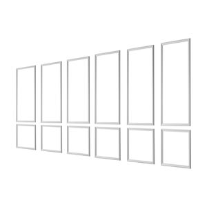 Kit di 6 Pannelli Leggeri per Rivestimento Murale, Facile Installazione, Impermeabili, Verniciabili, in Polistirene, per Pareti Decorative - Product Image 1