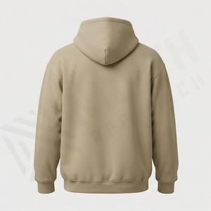 Sweat-shirts à capuche unisexes classiques en coton 350 GSM, brodés, coupe oversize, confortables, vêtements décontractés, directement de l'usine - Product Image 2