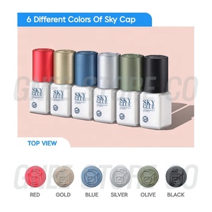 Sky <b>Glue</b> S+ Fast Dry Long Lasting Eyelash <b>Extension</b> Sky Eyelash <b>Glue</b> Adhesive 5ml Korea Sky <b>Lash</b> <b>Glue</b> Adhesive Eyelash <b>Extension</b> - Product Image 3