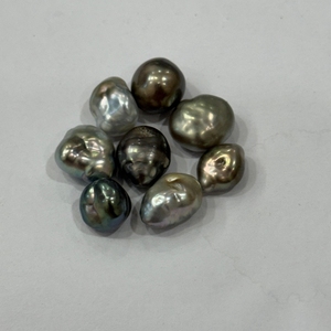 Perlas Keshi de Tahití Naturales, Forma Irregular, Sueltas, Sin Perforar, Color Mixto, Calidad AAA, Polinesia Francesa, 50 Quilates, Gema al por Mayor - Product Image 1