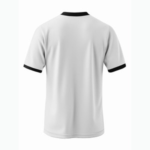 เสื้อยืดออกกำลังกายผู้ชายสีดำล้วน ใส่สบาย คุณภาพดีจากซัพพลายเออร์ที่เชื่อถือได้ บริการ OEM เสื้อยืดออกกำลังกายผู้ชายรุ่นล่าสุด - Product Image 6