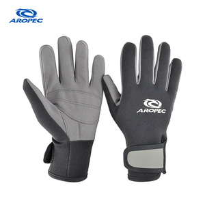 Guantes de Buceo AROPEC de Neopreno Amara de 2 mm con Palma y Dedos Flexibles, Cierre de Velcro en Forma de V en la Muñeca - OEM/ODM/OBM - Product Image 1
